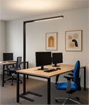 Floor-Standing LED Office Light - Flexible, Comfortable, Compliant