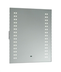 LED Illuminated Mirror & Shaver Socket 600mm x 500mm