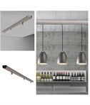 113cm Long Ceiling Bar Suspension System for 3 Pendants