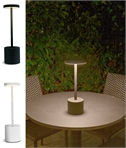 Tall Rechargeable 3-Step Dimmable Table Light - IP54