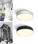 Round LED Flush Mounted Ceiling Light - IP65 
