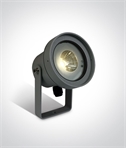 Anthracite 9w LED IP65 Adjustable Spotlight 