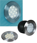 316 Stainless Steel Recessed Underwater 12w LED Spotlight - IP68 Rated Pool Light, 4000K
