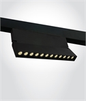 Black LED Linear Magnetic Track Light - 20w