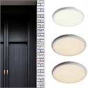 LED Round Flush Mounted White Ceiling Light - IP54