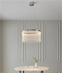 Contemporary LED Hoop Pendant