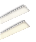 1200mm Linear Ceiling Light - Aluminium Frame, 48W LED, Warm or Neutral White