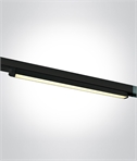 Black 16w LED Linear CCT Track Light 