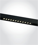 Black LED Linear Magnetic Track Light for Mini & Midi