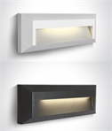 IP65 Surface Mounted Low Level Wall Light - 2W AC LED 
