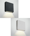 Semi-Recessed Slim and Small LED Low Level Wall Light - IP65