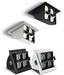 Square LED Recessed Scoop Light for Art and Wall Washing