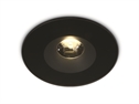 Black 6W Recesed Spot fixed LED, IP65.