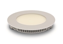 White 8W slim downlight LED, IP40, ideal for commercialapplications such as offices, galleries and showrooms.