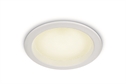 White 10W SMD LED UGR19 downlight, IP44.