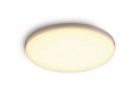 White 15W LED frameless downlight, IP65.