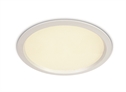 White 24W SMD LED UGR19 downlight, IP44.