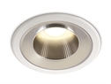 White 25W LED recessed downlight, IP54.