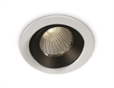 White 12W IP65 Dark light COB LED Recessed Adjustable Spot.