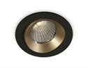 Black 12W IP65 Dark light COB LED Recessed Adjustable Spot.