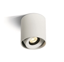 White Surface dimmable cylinder with COB LED.