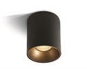 Black 20W COB LED cylinder, ideal for residentialand commercial illumination.
