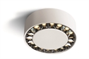 White 24W Surface ceiling spot, IP20.