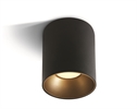 Black 30W COB LED cylinder,  ideal for residentialand commercial illumination.