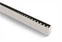 White 40W UGR17 Linear system with with 48 LED spots for surface or suspended installation, ideal for offices.