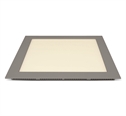 Grey 30W slim downlight LED, IP40, ideal for commercialapplications such as offices, galleries and showrooms.