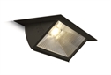 Black 40W COB LED Recessed adjustable downlight, COB square range, IP20.