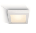 White 22W LED slim plafo light, IP40, suitable for residential andcommercial application.
