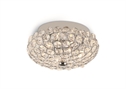 Chrome Classic Ceiling Decorative 3xG9 lamps fitting.