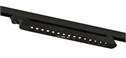 Black 15X1W track spot with COB LED.