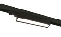 Black 40W COB linear track light spot +-45� adjustable, ideal forshops and showrooms.