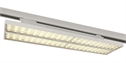 White LED Linear adjustable track light, high lumen output ideal for shops andshowrooms.