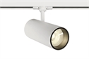 White 30W track spot with COB LED - Ideal for Shops and Showrooms