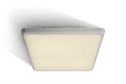 White 25W LED slim plafo, IP54, ideal for both indoor and outdoorinstallation.