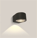6w Anthracite Outdoor Wall Light - IP65 One-Way Beam