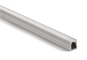 Aluminium 2m Slim Surface aluminium profile with PC opal diffuser.