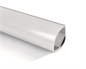 Aluminium 2m Slim Surface aluminium profile with PC opal diffuser.