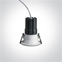 White 7W COB LED Dark Light spot with a beam angle of 50�.