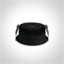 Black 9W Dark Light LED Downlight .