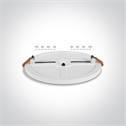 10W Downlight LED,  IP20 Complete with 250mA driver