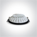 Black-Brass 16W LED Dark Light Dome Reflector, IP20.