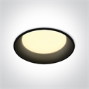 Black 22W Dark Light LED Downlight .