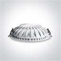 White 22W LED Dark Light Dome Reflector, IP20.