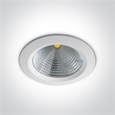 High-Output COB Downlight | 60W LED, 5400lm, 60° Beam, Warm White