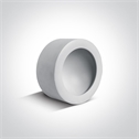 White 16W LED Hidden Light Cylinders Range.