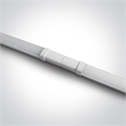 White IP65 slim LED connectable fitting .